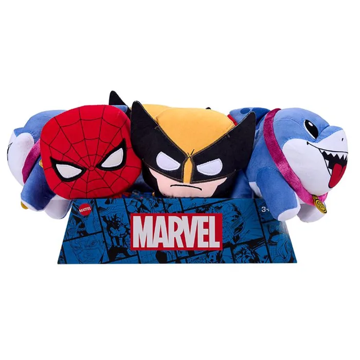 Marvel Action Buddies Plush Toy (Pack of 6)