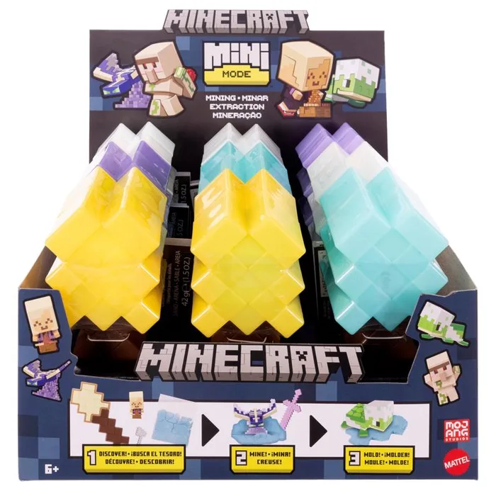 Minecraft Mini-Mode Action Figure (Pack of 9)