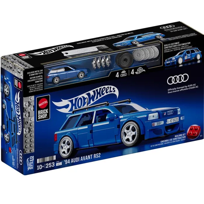 Hot Wheels 94 Audi Speed Series Building Set