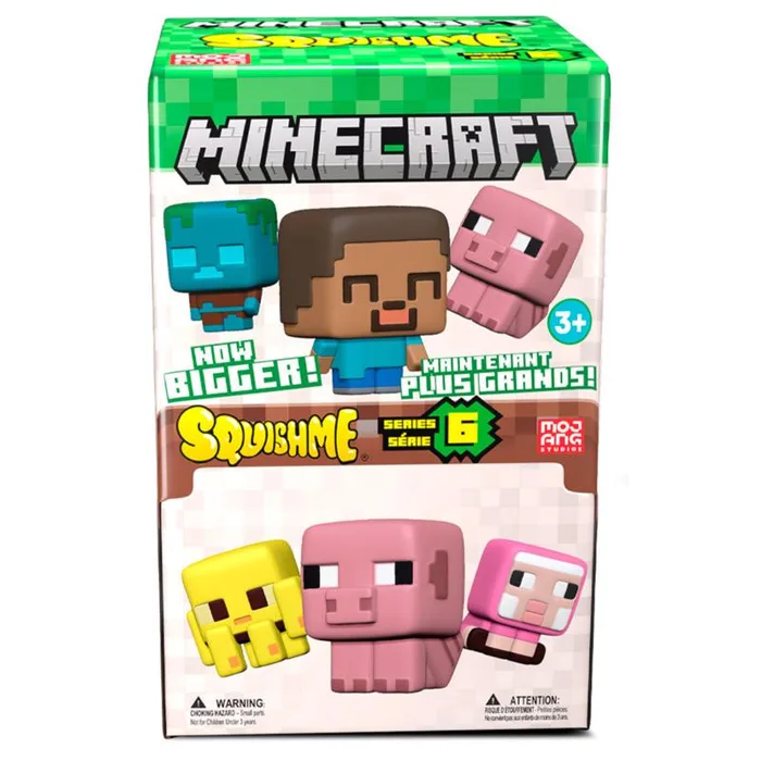 Minecraft SquishMe Figures (Pack of 12)