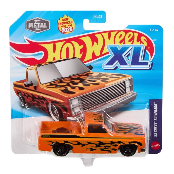 Hot Wheels Basic XL Series Car (Pack of 6)
