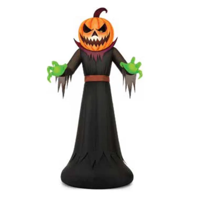 Pamson 12 ft. LED Prelit Lady Lanternshade The Turning Terror Inflatable