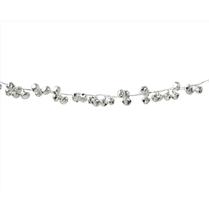 Decoris Silver Mini bells Hanging Decor