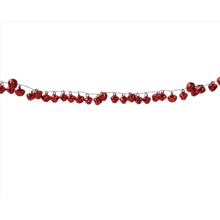 Decoris Red Mini bells Hanging Decor