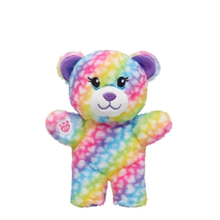Build-A-Bear Mini Beans Rainbow Bear Plush Toy (Pack of 10)