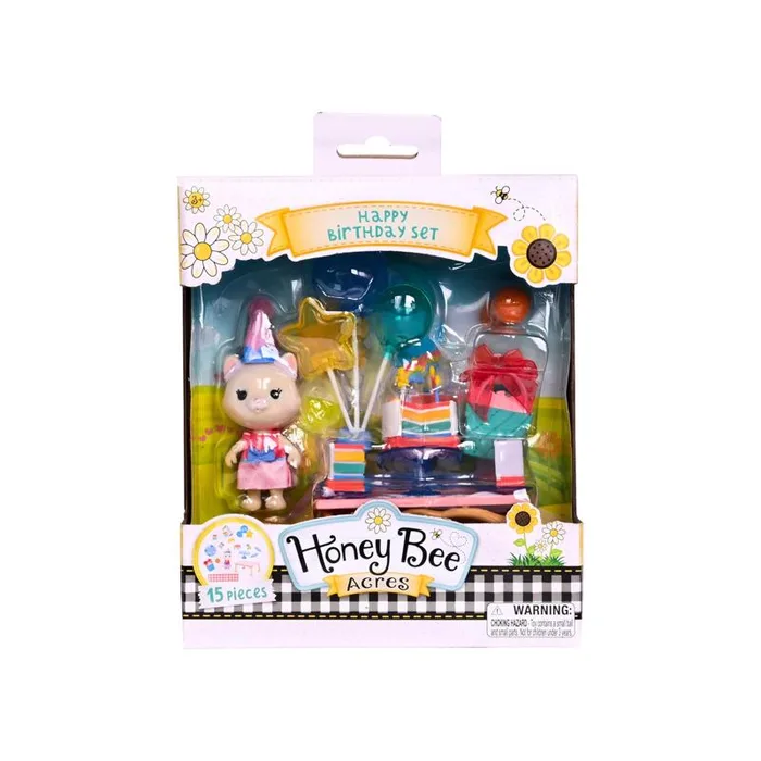 Sunny Days Honey Bee Acres Birthday Playset 15 pc