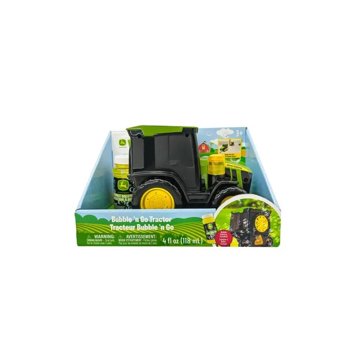 Sunny Days John Deere Tractor Bubble Blower 1 pc