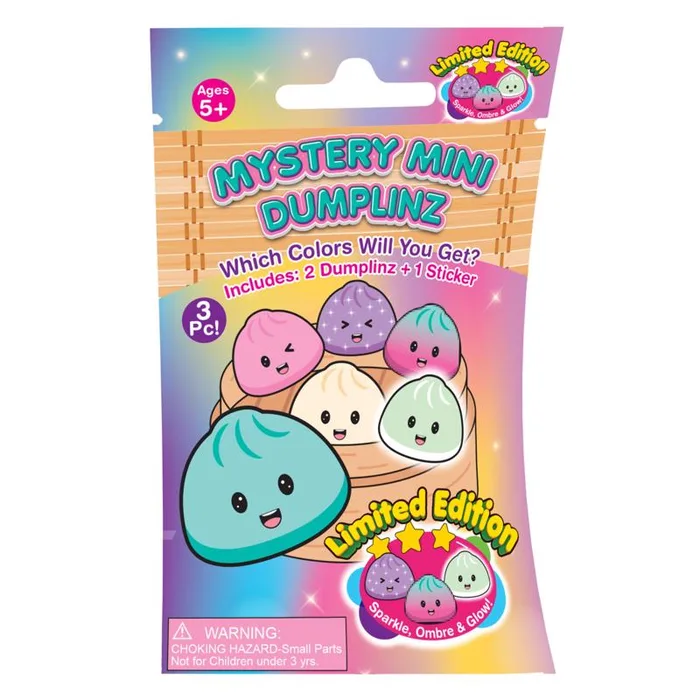 Zorbitz Squishy Mystery Mini Dumpling (Pack of 25)