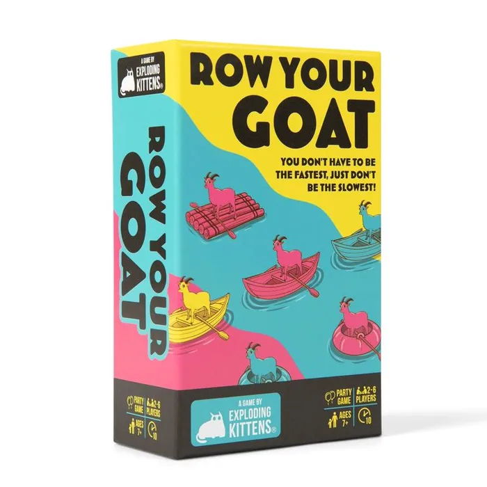 Exploding Kittens Row Your Goat Card Game