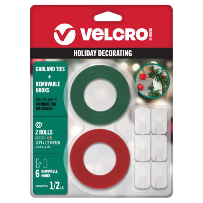 VELCRO Brand Holiday Decorating Kit 1 pk