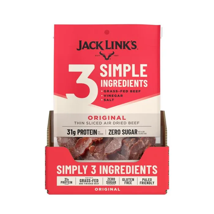 Jack Link's Original Beef Jerky 2 oz Bagged (Pack of 8)