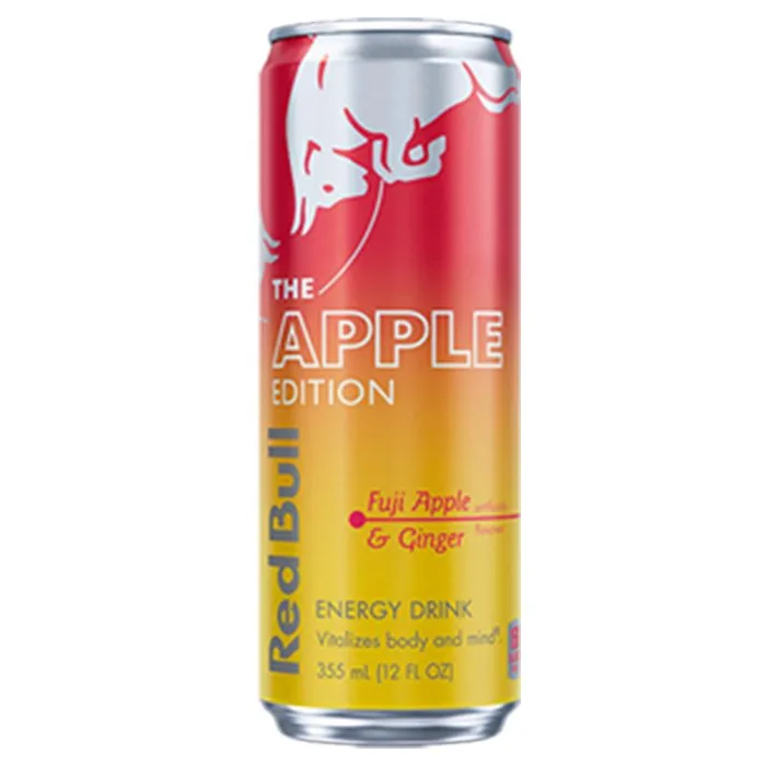 Red Bull Fuji Apple and Ginger Energy Drink 12 oz (Pack of 24)
