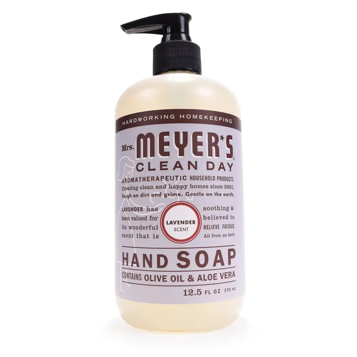 Mrs. Meyer's Clean Day Lavender Scent Liquid Hand Soap 12.5 oz (Pack of 6)