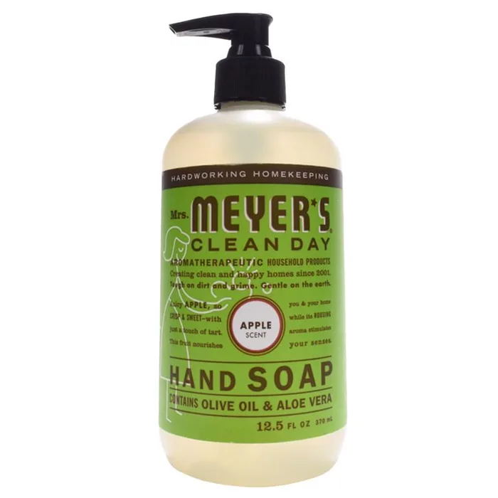 Mrs. Meyer's Clean Day Apple Scent Liquid Hand Soap 12.5 oz (Pack of 6)