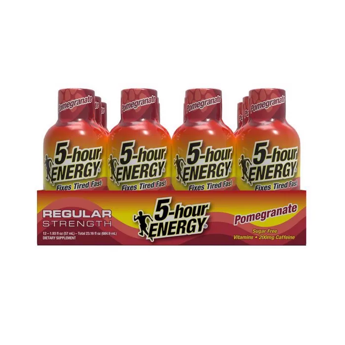 5-hour Energy Sugar Free Pomegranate Energy Shot 1.93 fl. oz. (Pack of 12)