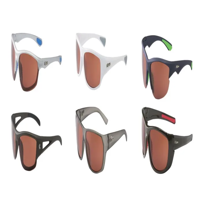 Piranha U.S. Biker Sunglasses Unisex Assorted Frame Assorted Lens (Pack of 6)