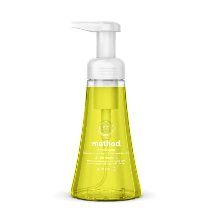 Method Lemon Mint Scent Foam Hand Wash 10 oz (Pack of 6)