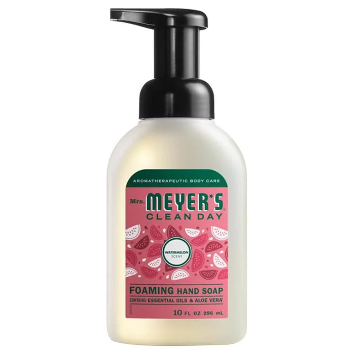 Mrs. Meyer's Clean Day Watermelon Scent Foam Hand Soap 10 oz (Pack of 4)