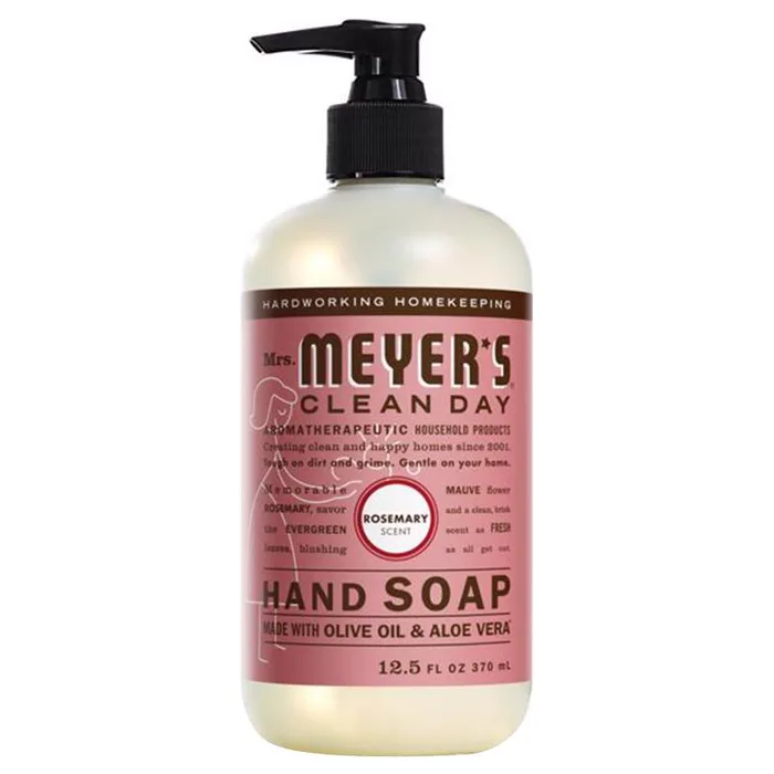 Mrs. Meyer's Clean Day Rosemary Scent Liquid Hand Soap 12.5 oz (Pack of 6)