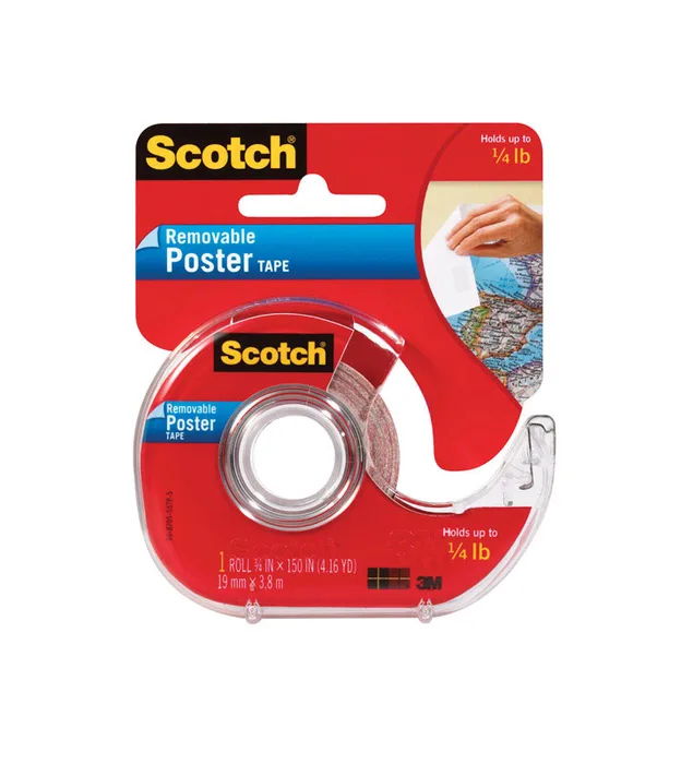 3M Scotch 3/4 in. W X 150 in. L Poster Tape (Pack of 6)