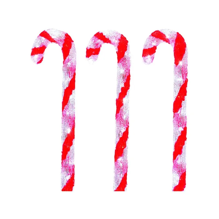 Illumax Plug-In Candy Cane Yard Decor
