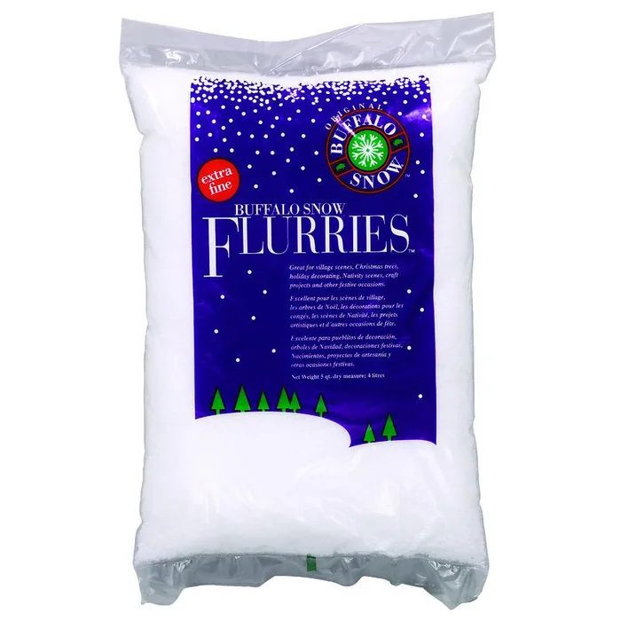Buffalo White Artificial Snow