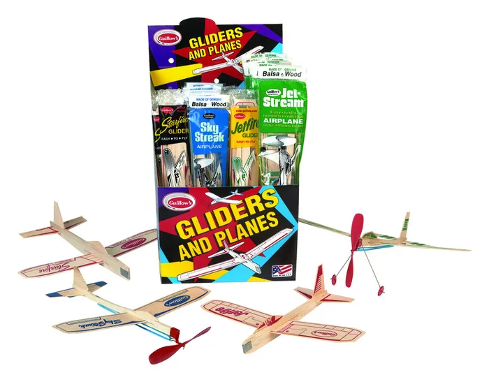 Guillow's Gliders and Planes Multi-Colored 1 pc