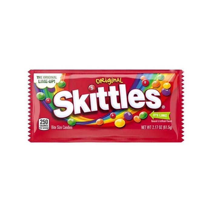 Skittles Original Assorted Chewy Candy 4 oz (Pack of 24)