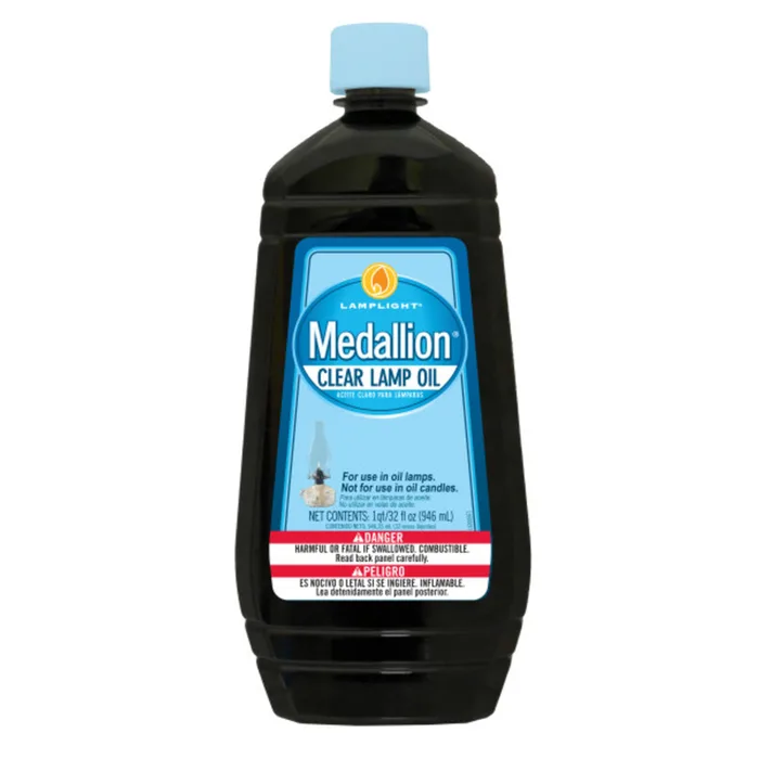 Lamplight Farms Medallion Clean Burn Lamp Oil Clear 32 oz (Pack of 12)