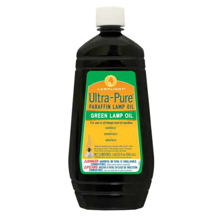 Lamplight Farms Ultra-Pure Clean Burn Lamp Oil Green 32 oz (Pack of 12)